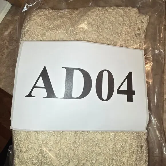 One World Womens Size M Cream Bohemian Crochet Fringe Layered Sweater Beach BOHO - Picture 11 of 11